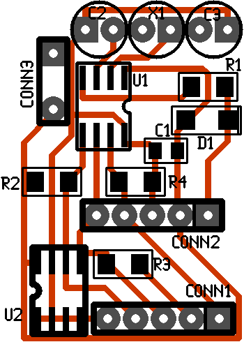 Circuit Layout on Custom PCB